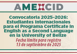 Programa 'Certificate in English as a Second Language' - University of Belize, AMEXCID